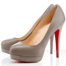 Christian Louboutin Bianca 160mm platformschoenen in taupe