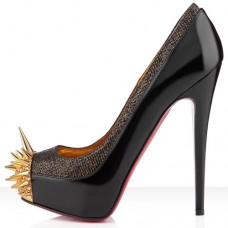 Christian Louboutin Asteroid 140mm platformschoenen zwart