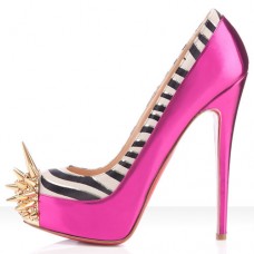 Christian Louboutin Asteroid 140mm platformschoenen in roze