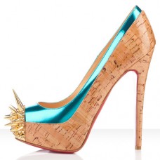 Christian Louboutin Asteroid 140mm Platform Caraibes