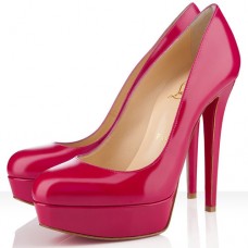 Christian Louboutin Bianca 140mm Platforms Rose Parijs