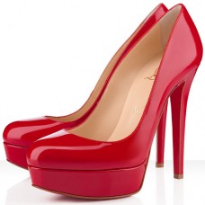 Christian Louboutin Bianca 140mm platformschoenen rood