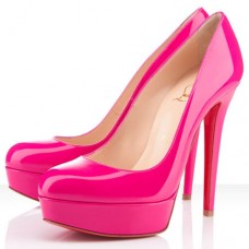 Christian Louboutin Bianca 140mm platformschoenen in roze