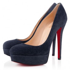 Christian Louboutin Bianca 120mm platformschoenen marineblauw