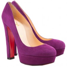 Christian Louboutin Bianca 140mm Platforms Parme
