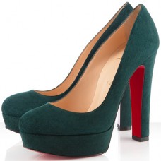 Christian Louboutin Bianca 140mm platformschoenen groen