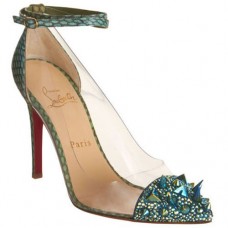 Christian Louboutin Pivichic pumps 120 mm groen