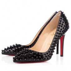 Christian Louboutin Pigalle Spikes pumps 100mm zwart Christian Louboutin Pigalle Spikes pumps 100mm zwart