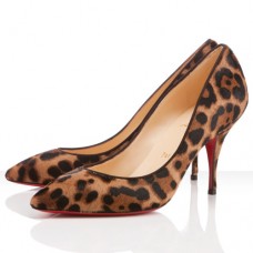 Christian Louboutin Piou Piou 80mm Pumps Luipaardprint Christian Louboutin Piou Piou 80mm Pumps Luipaardprint