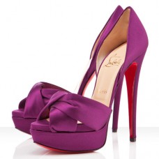 Christian Louboutin Volpi 140mm Sandalen Parme