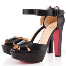 Christian Louboutin Woodaola 120mm sandalen zwart
