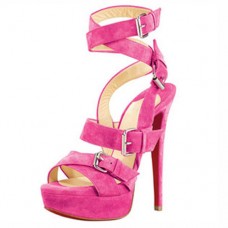 Christian Louboutin Toutenkaboucle 140 mm sandalen Rose Matador Christian Louboutin Toutenkaboucle 140 mm sandalen Rose Matador