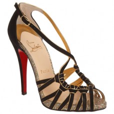 Christian Louboutin Mignons 140 mm sandalen zwart
