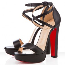 Christian Louboutin Summerissima 140mm sandalen zwart Christian Louboutin Summerissima 140mm sandalen zwart