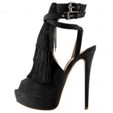Christian Louboutin Change Of The Guard 140mm Sandalen Zwart