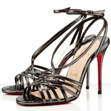 Christian Louboutin Beverly 100mm sandalen zwart