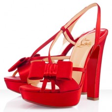 Christian Louboutin Disconoeud 140mm sandalen rood Christian Louboutin Disconoeud 140mm sandalen rood