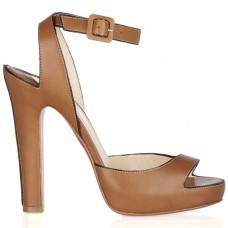 Christian Louboutin Viola 120mm sandalen bruin Christian Louboutin Viola 120mm sandalen bruin