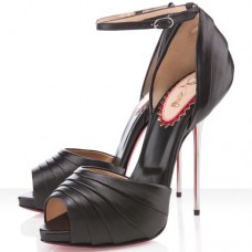 Christian Louboutin Armadillo Bride 120mm Sandalen Zwart Christian Louboutin Armadillo Bride 120mm Sandalen Zwart