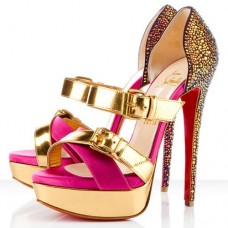 Christian Louboutin Ambertina 140 mm sandalen Rose Matador Christian Louboutin Ambertina 140 mm sandalen Rose Matador