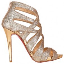 Christian Louboutin Balota 120mm sandalen goud