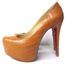 Christian Louboutin Daffodile 160mm platformschoenen bruin