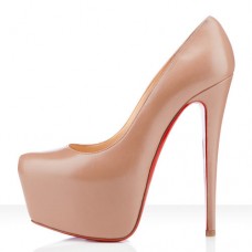 Christian Louboutin Daffodile 160mm platformschoenen beige