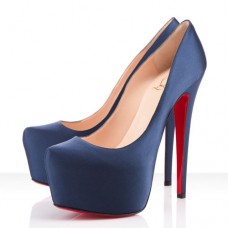 Christian Louboutin Daffodile 160mm platformschoenen in blauw