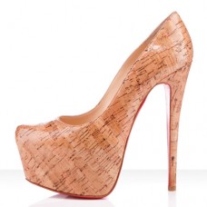 Christian Louboutin Daffodile 160mm Platforms Naturel