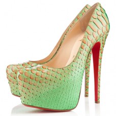 Christian Louboutin Daffodile 160mm Platforms Menthe