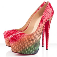 Christian Louboutin Daffodile 160mm platformzolen, meerkleurig