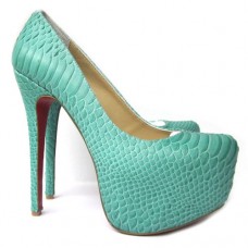 Christian Louboutin Daffodile 160mm platformschoenen groen