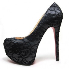 Christian Louboutin Daffodile 160mm platformschoenen zwart