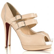 Christian Louboutin Luly 140mm Mary Jane pumps roze