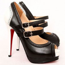 Christian Louboutin Luly 140mm Mary Jane pumps zwart