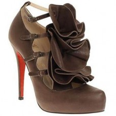 Christian Louboutin Dillian 120mm Mary Jane pumps bruin Christian Louboutin Dillian 120mm Mary Jane pumps bruin