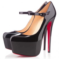 Christian Louboutin Lady Daf 160mm Mary Jane pumps zwart