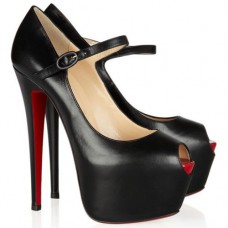 Christian Louboutin Lady Highness 160mm Mary Jane pumps zwart
