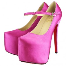 Christian Louboutin Lady Daf 160mm Mary Jane pumps roze