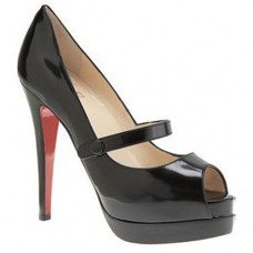 Christian Louboutin No Barre 140mm Mary Jane pumps zwart