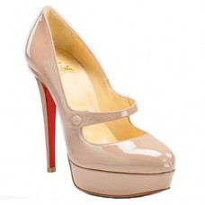 Christian Louboutin Relika 140 mm Mary Jane pompen roze