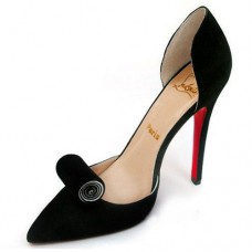 Christian Louboutin Helmut 100mm Special Occasion Zwart Christian Louboutin Helmut 100mm Special Occasion Zwart