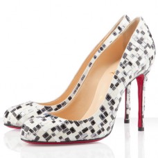 Christian Louboutin Fifi 100mm pumps wit