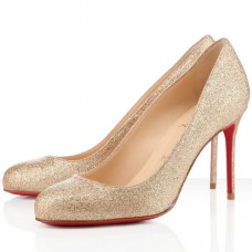 Christian Louboutin Fifi 80mm pumps goud