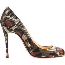 Christian Louboutin Fifi 100mm Pumps Luipaardprint
