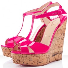 Christian Louboutin Marina Liege sleehakken van 140 mm in roze Christian Louboutin Marina Liege sleehakken van 140 mm in roze