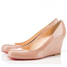 Christian Louboutin Miss Boxe sleehakken van 80 mm in nude Christian Louboutin Miss Boxe sleehakken van 80 mm in nude