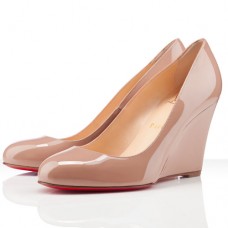 Christian Louboutin Ron Ron Zeppa sleehakken van 80 mm in nude
