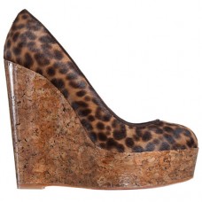 Christian Louboutin Coroclic sleehakken van 140 mm met luipaardprint Christian Louboutin Coroclic sleehakken van 140 mm met luipaardprint