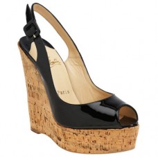 Christian Louboutin Uue Plume sleehakken van 140 mm, zwart Christian Louboutin Uue Plume sleehakken van 140 mm, zwart